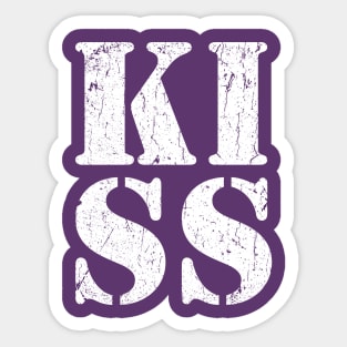 KISS Sticker